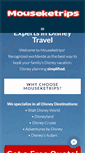 Mobile Screenshot of mouseketrips.com